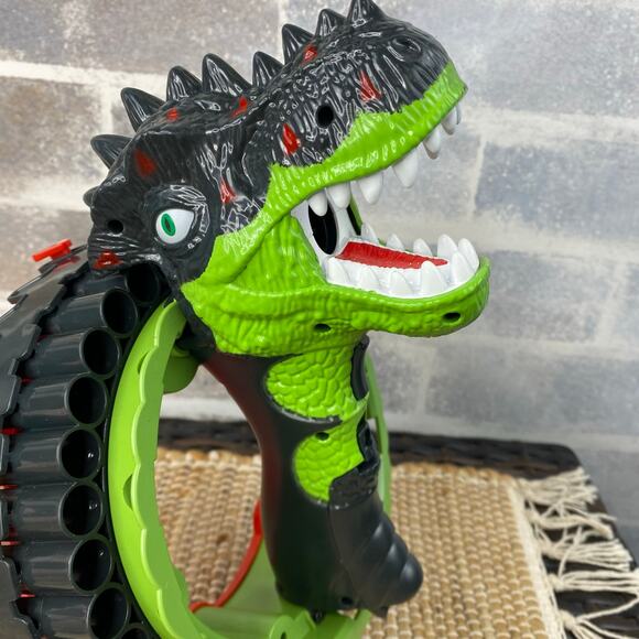 NEW Northlet Hand Ring Dinosaur Launcher Soft Foam Darts Automatic Rechargeable - Picture 7 of 9